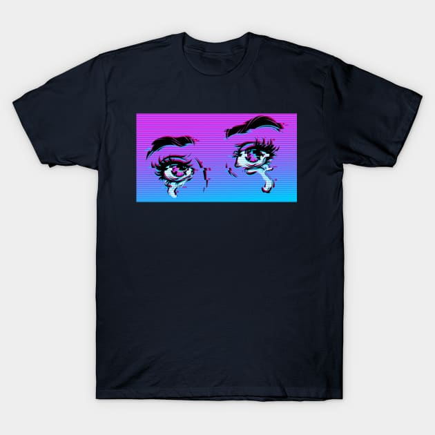 Crying eyes club T-Shirt by Juriren